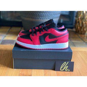 Size 5.5y Air Jordan 1 Low "Reverse Bred"